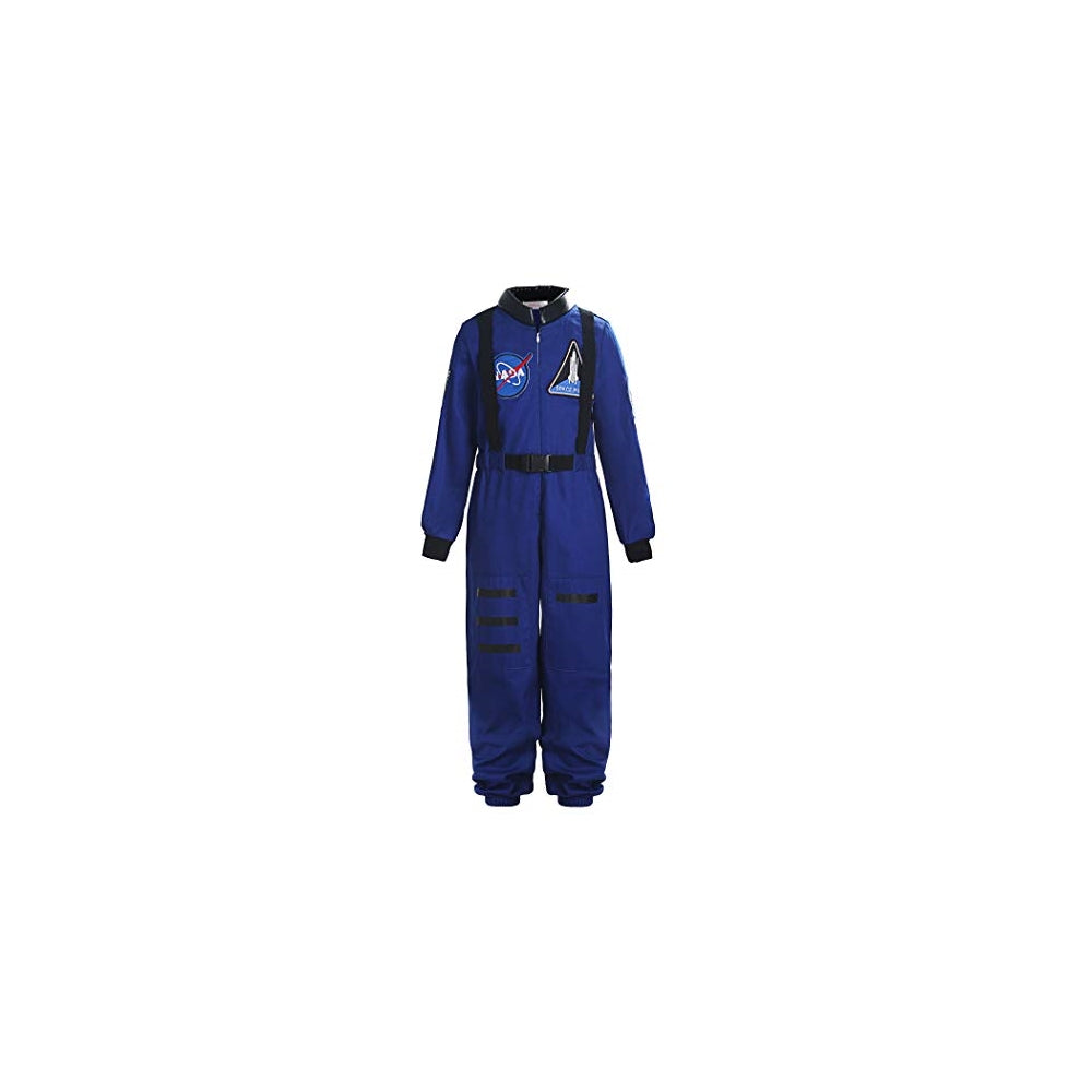 Disfraz de astronauta para niños y niñas azul talla 7