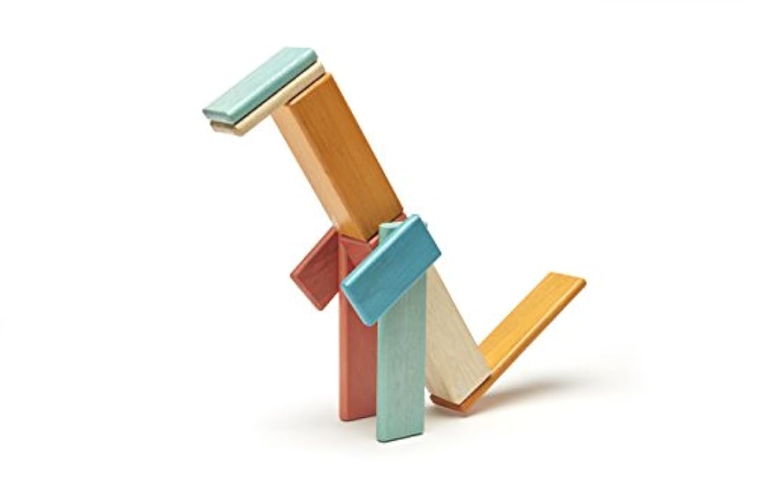 Juego de bloques magnéticos de 14 piezas Tegu