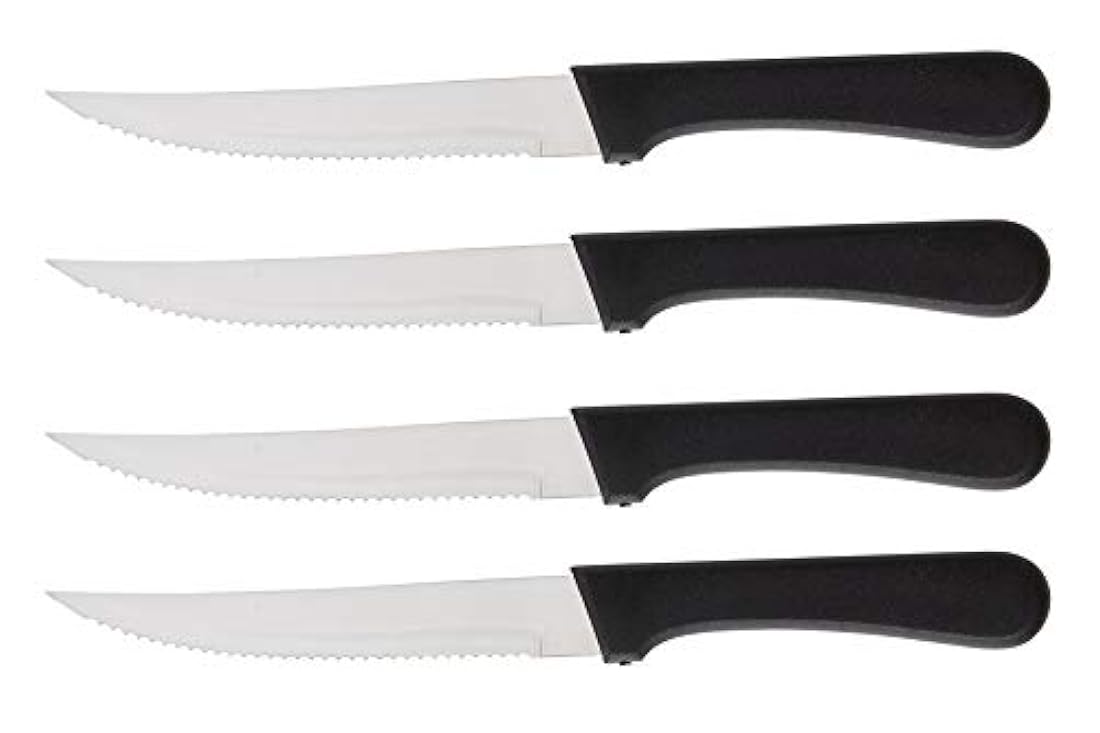 Juego de cuchillos de carne dentado, restaurante Calidad,