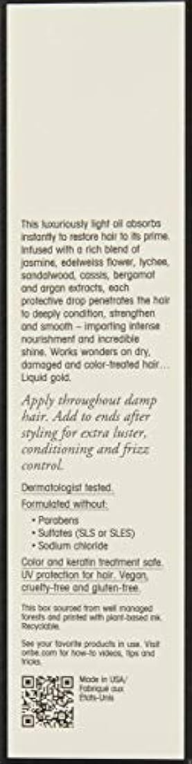 Aceite para el cabello nutritivo,oro oribe