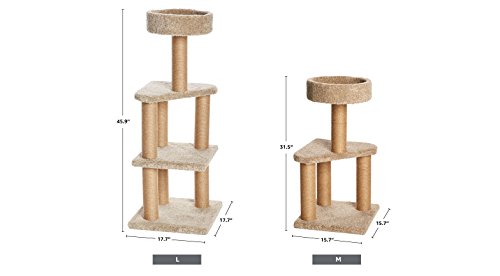 Árbol de gatos con postes rascadores