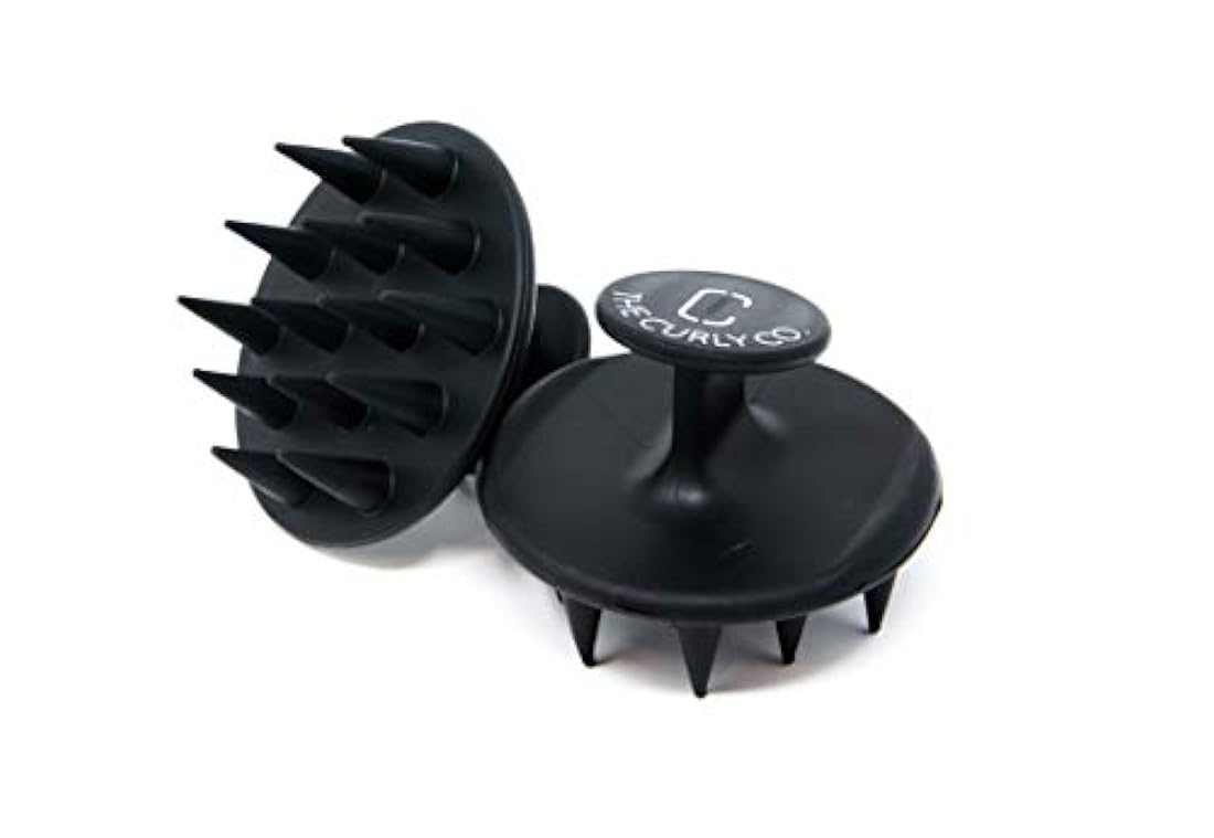 Masajeador de pelo y cuero cabelludo de silicona