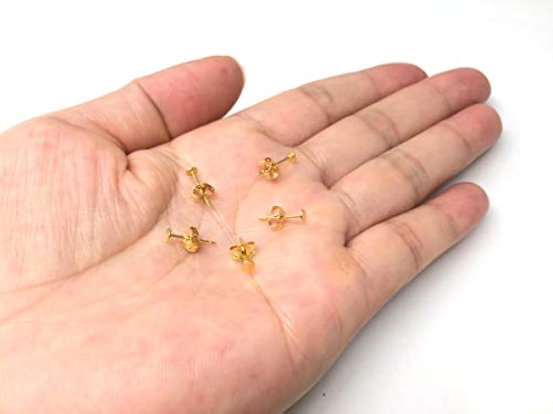 Pendiente de plata de ley chapada en oro de 14 quilates