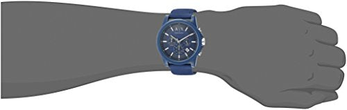 reloj de silicona azul para hombre