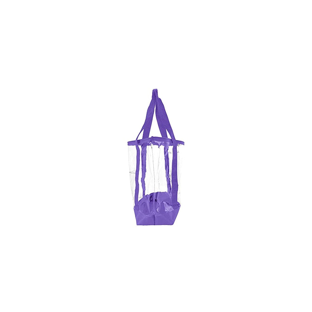 Bolsos de la compra transparente de hombro para mujer