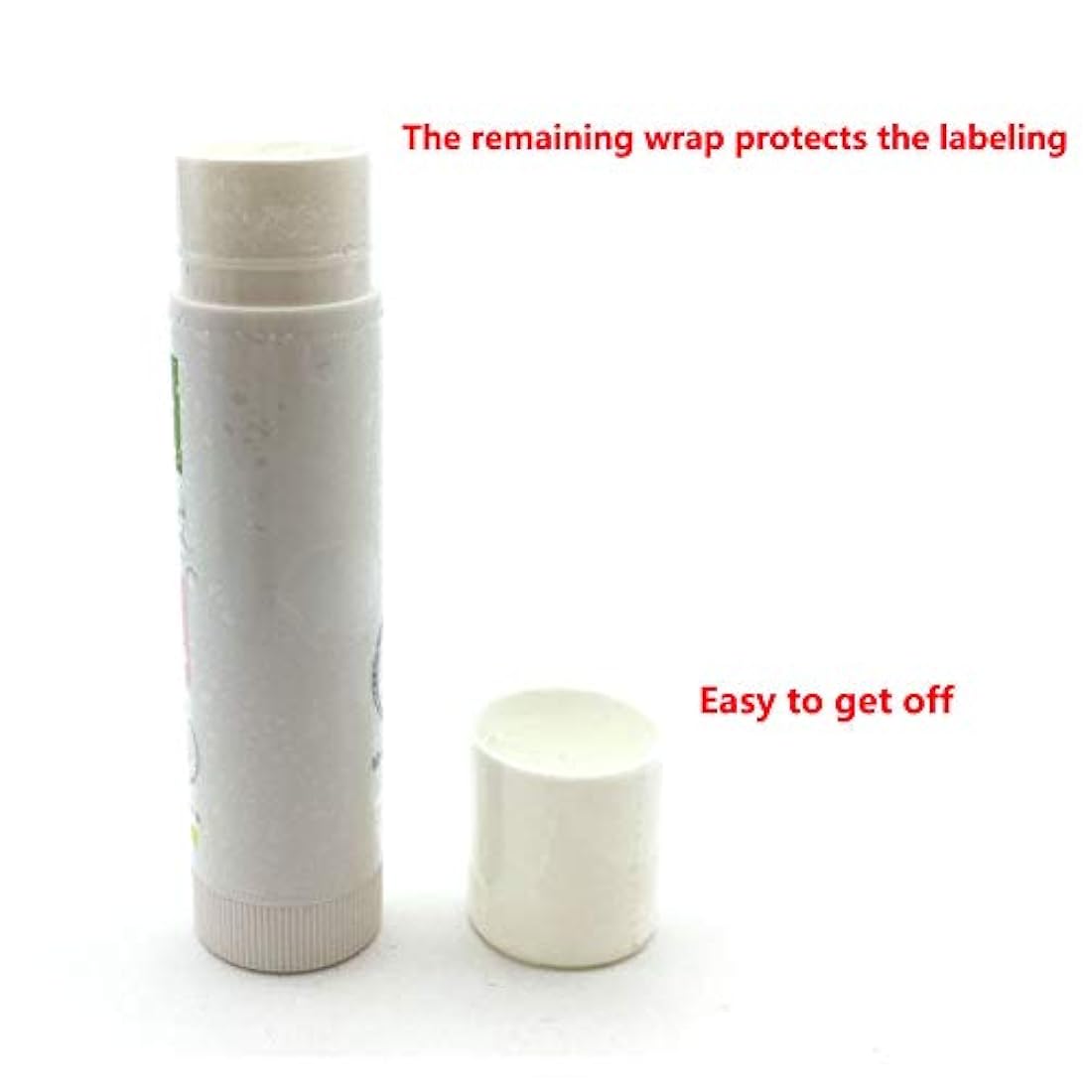 SZCJMYKJ envoltura retráctil para tubo de bálsamo labial