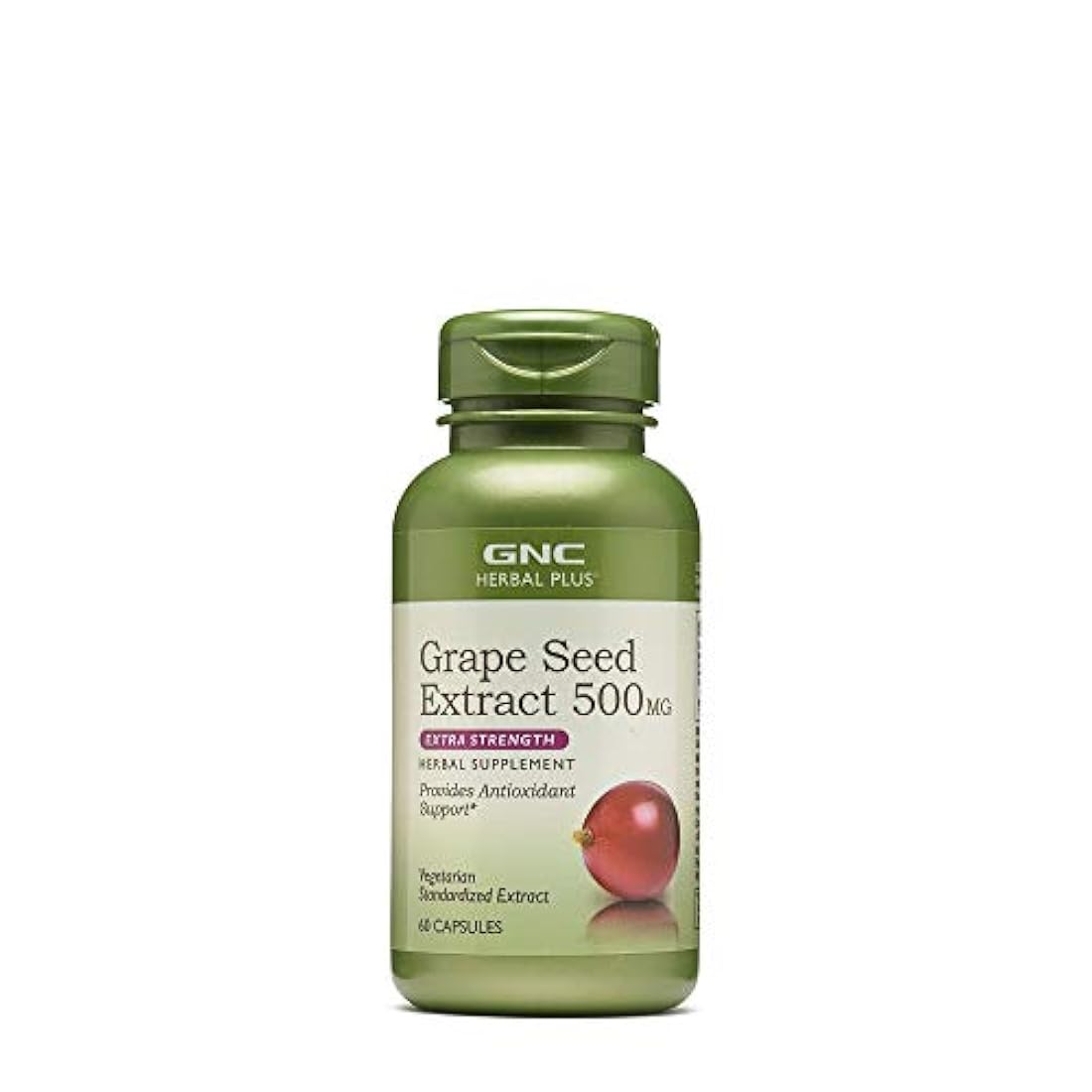 GNC Herbal Plus Extracto de semilla de uva 500 mg
