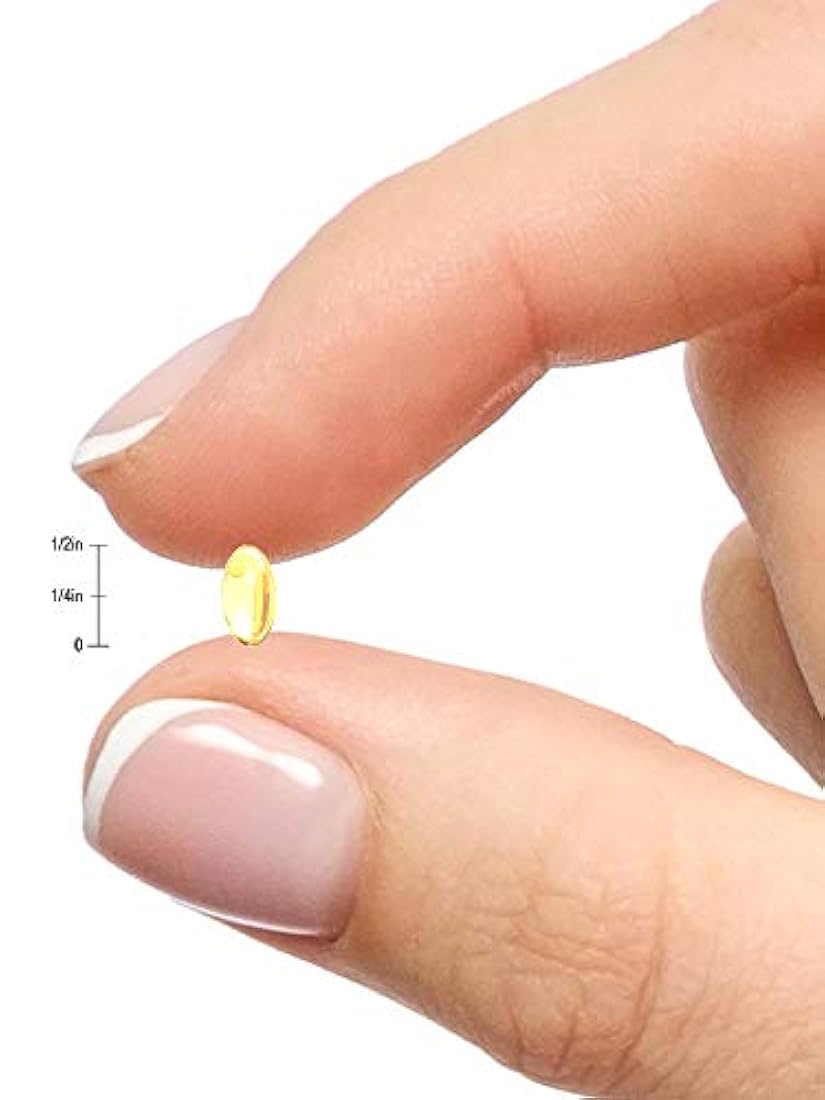 Vitamina D3 1000 UI | 130 cápsulas blandas | Alta potencia D | Sin OMG, sin gluten, sin soja | por Nature 's Truth