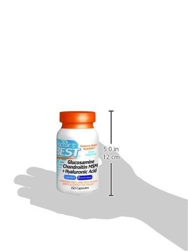 Doctor's Best Glucosamina Condroitina MSM Ácido Hialurónico