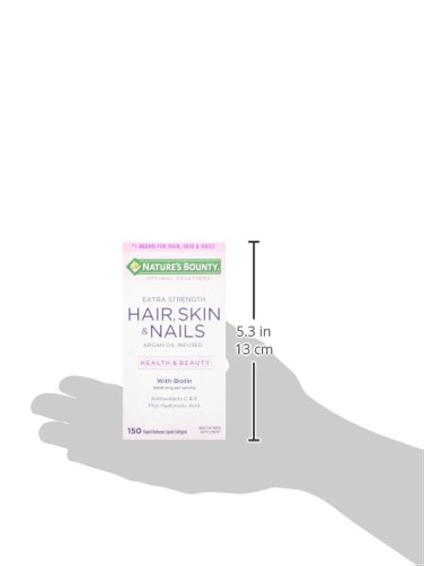 Nature's Bounty Optimal Solutions - Piel y uñas extra fuerza