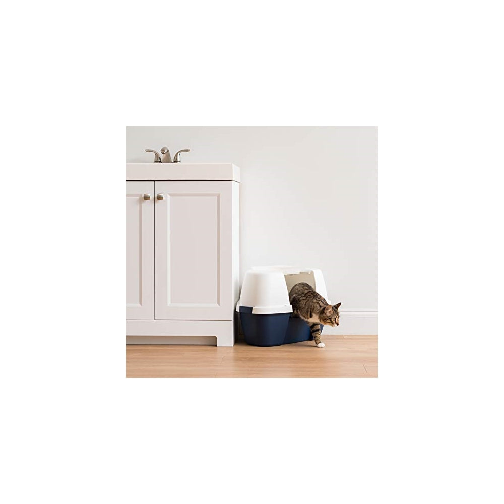 IRIS USA - Caja de arena grande con tapa con cuchara