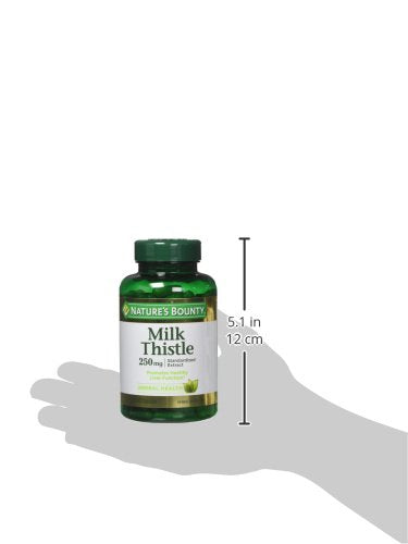 Nature's Bounty Milk Thistle 250 mg Cápsulas 200 ea