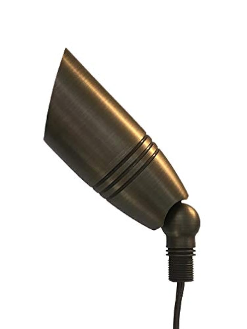 foco de latón sólido para paisaje, de bajo voltaje