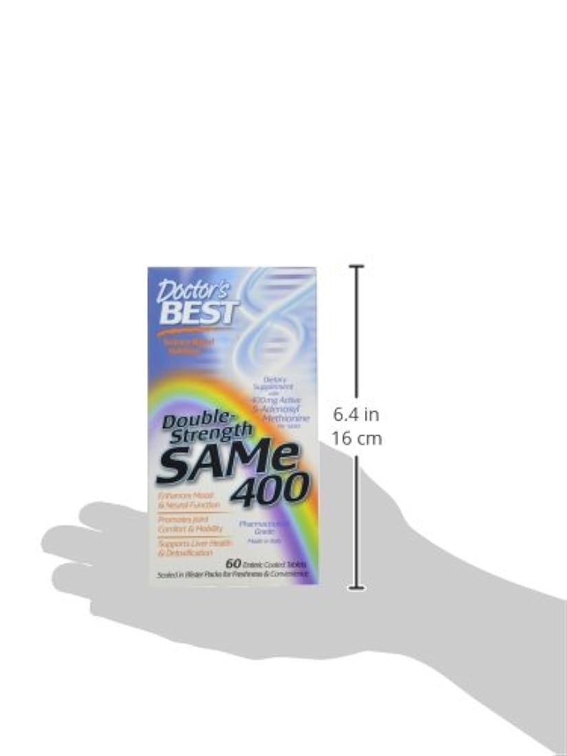 Suplemento dietario Doctor's Best SAM-e 0.014 oz