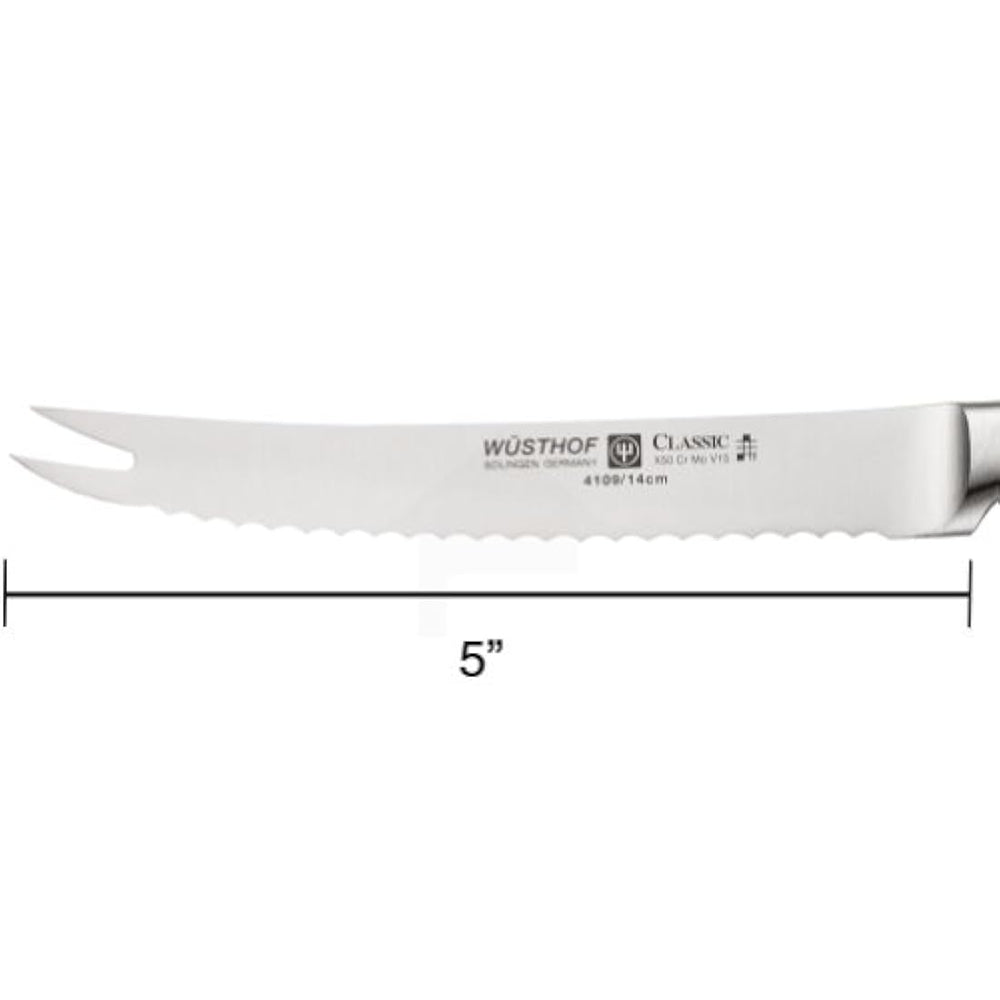 Acero inoxidable de alto carbono – Cuchillo para tomates