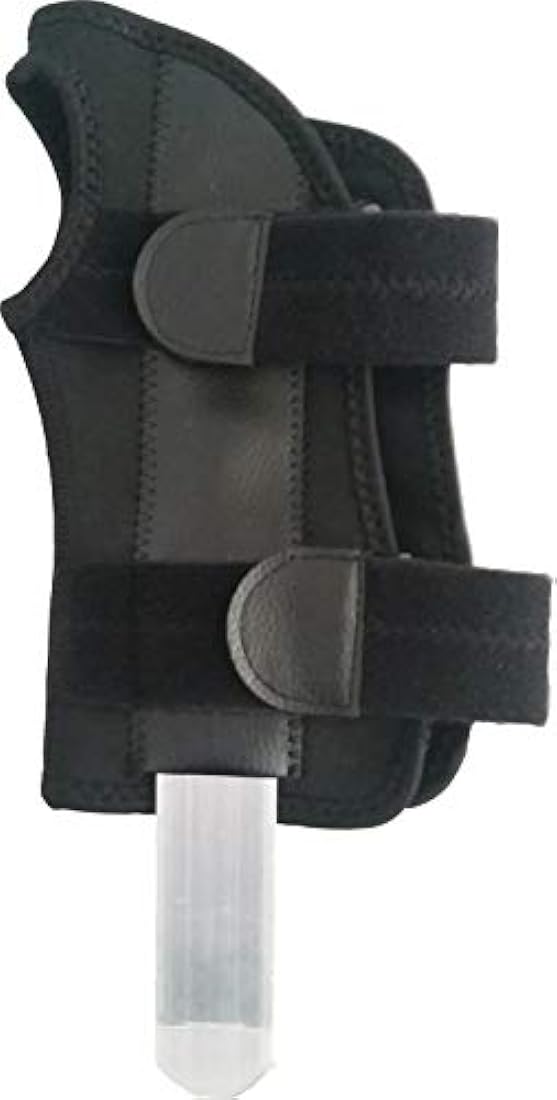 Muñequera de compresión para estabilizar mano, color negro