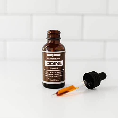Suplemento de yodo nascente para aumentar la energía