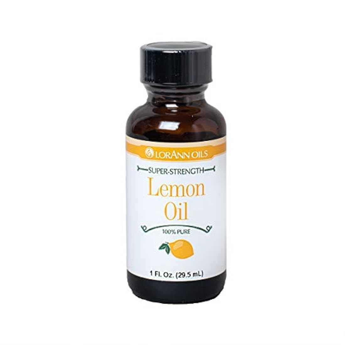 Aceite de limón, sabor natural, 1 onza