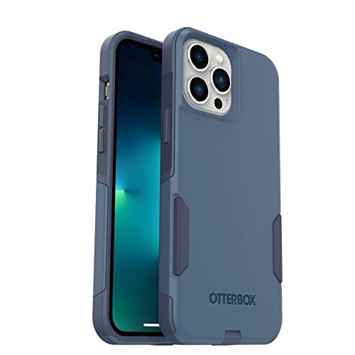 OtterBox Commuter Series - Funda para iPhone 13 Pro Max y iPhone 12 Pro Max, Rock Skip Way