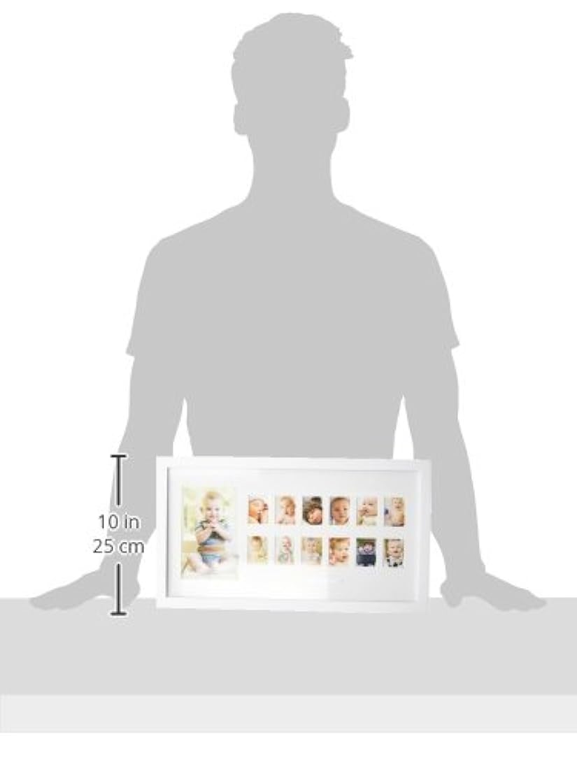 Álbum de fotos de recuerdo Mi primer año Pearhead, mensual