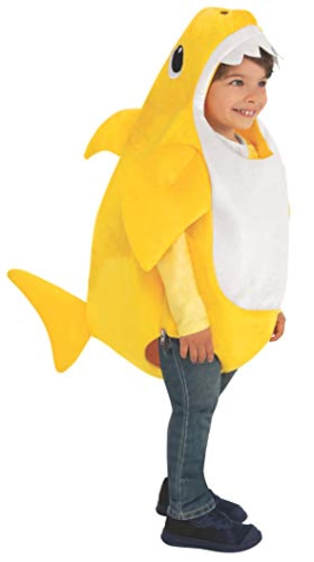 Disfraz de tiburón infantil con chip de sonido