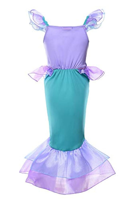 disfraz de princesa sirena para niñas