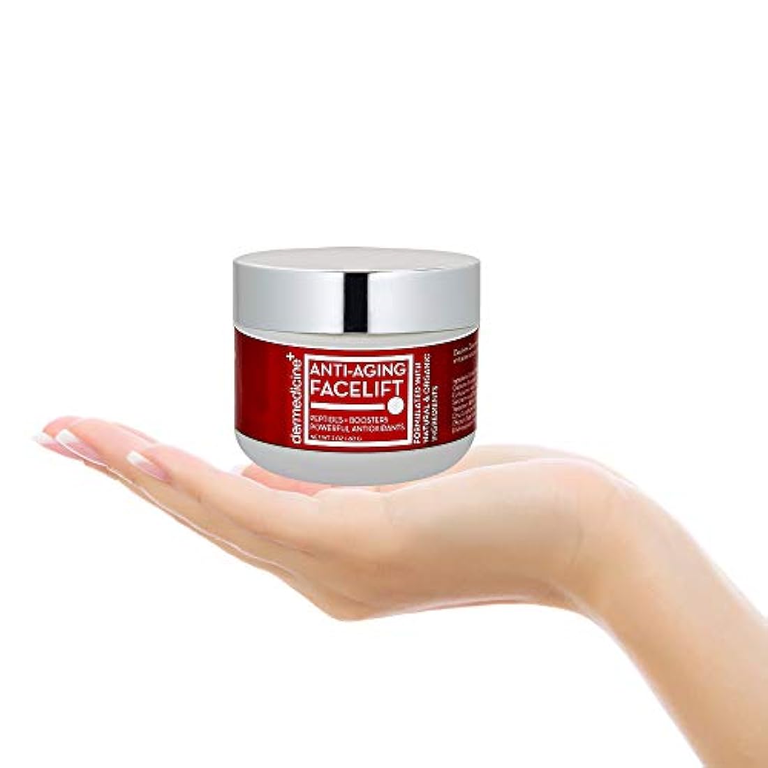 Crema facial antienvejecimiento natural para cara