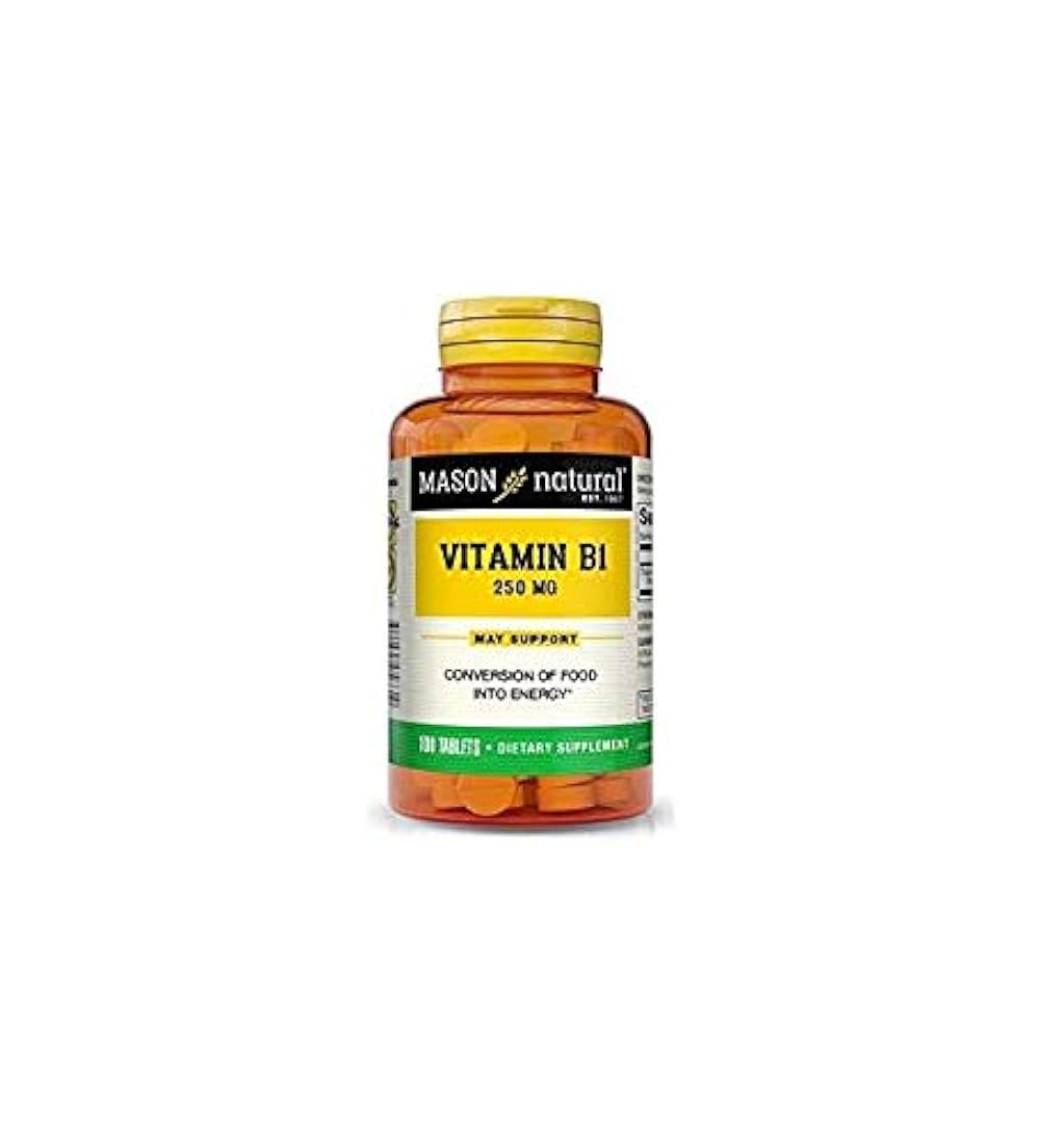 tabletas de tiamina con vitamina B-1, 250 mg 100 unidades