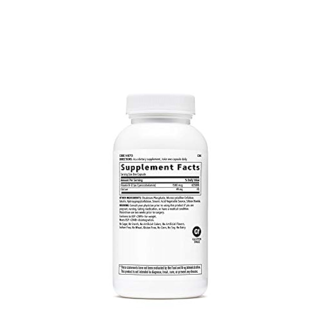 GNC Vitamina B-12 1500 mcg
