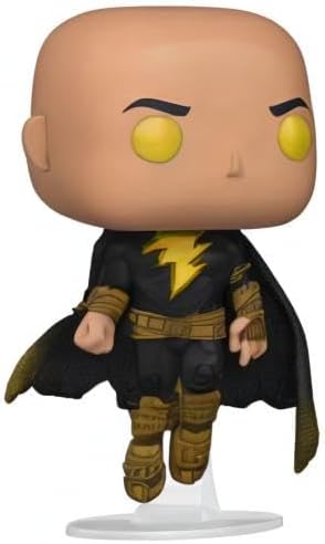 Funko Pop! Black Adam - Vuelo con Capa (Glow) - Exclusivo Amazon