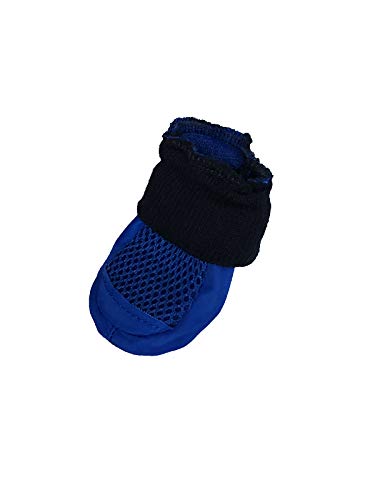 LONSUNEER Botas de perro transpirables para proteger las patas, suela suave antideslizante en 5 tamaños