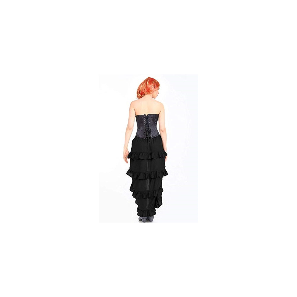 Disfraz para cosplay estilo victoriano falda Steampunk S