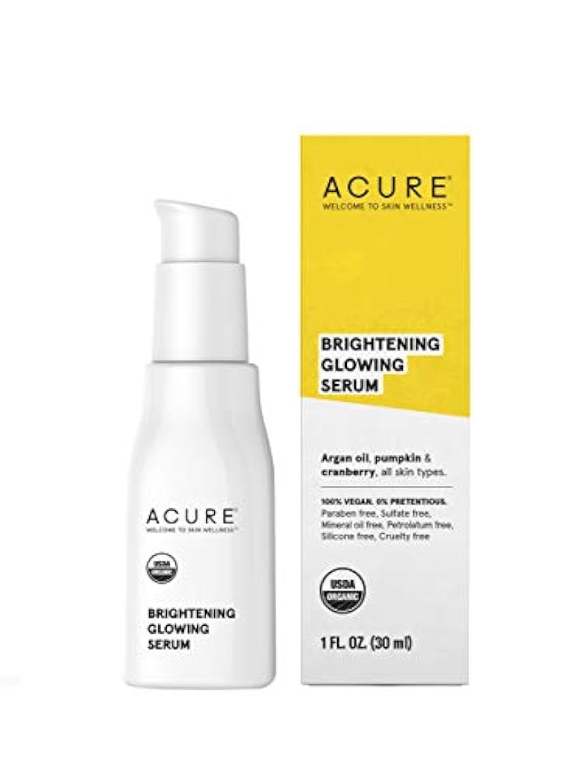 Sérum facial reafirmante Acure, 1 onzas