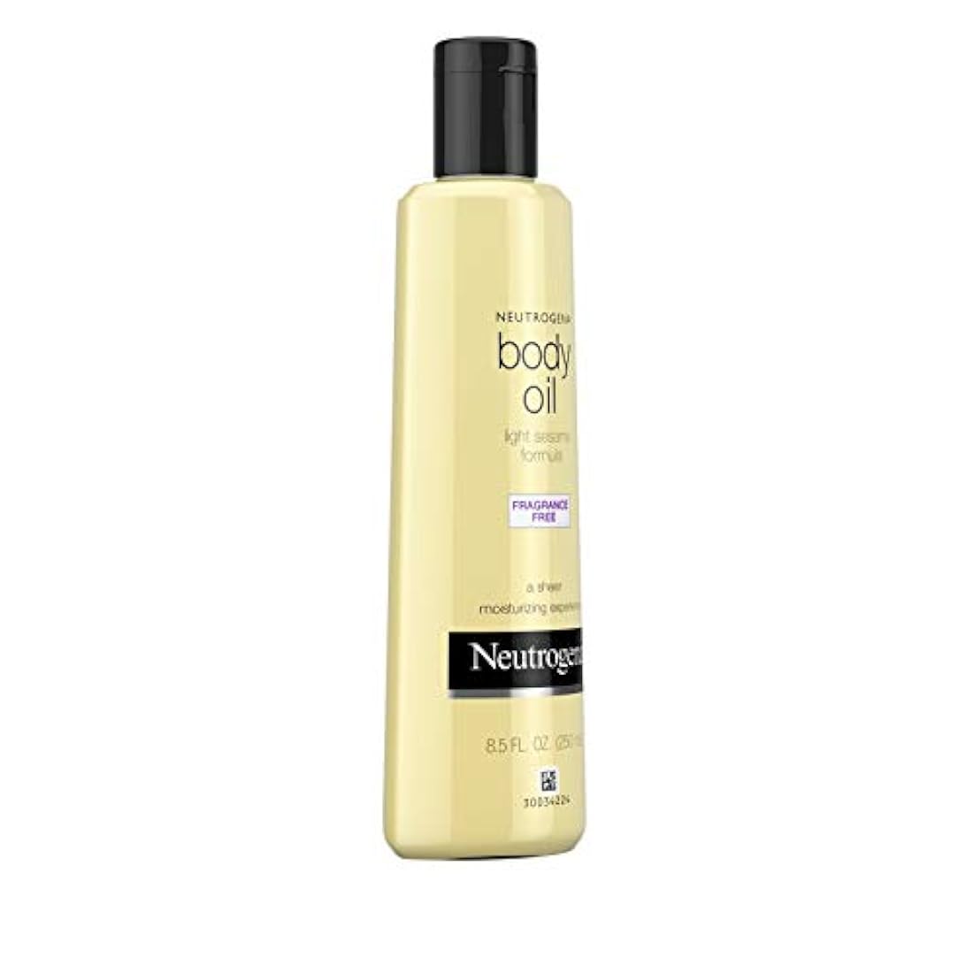 Aceite corporal Neutrogena, Fórmula sésamo liviano