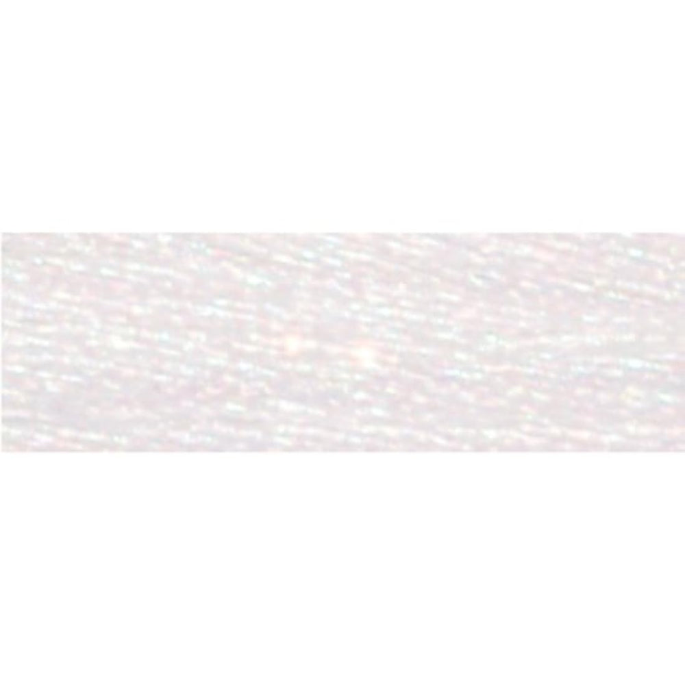 DMC - poliéster de efectos de luz bordado colro blanco