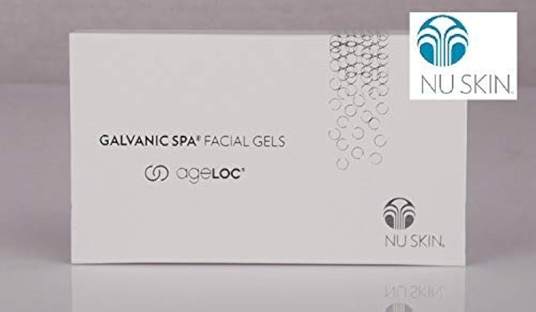 Geles galvánicos faciales para spa ageLOC de Nuskin