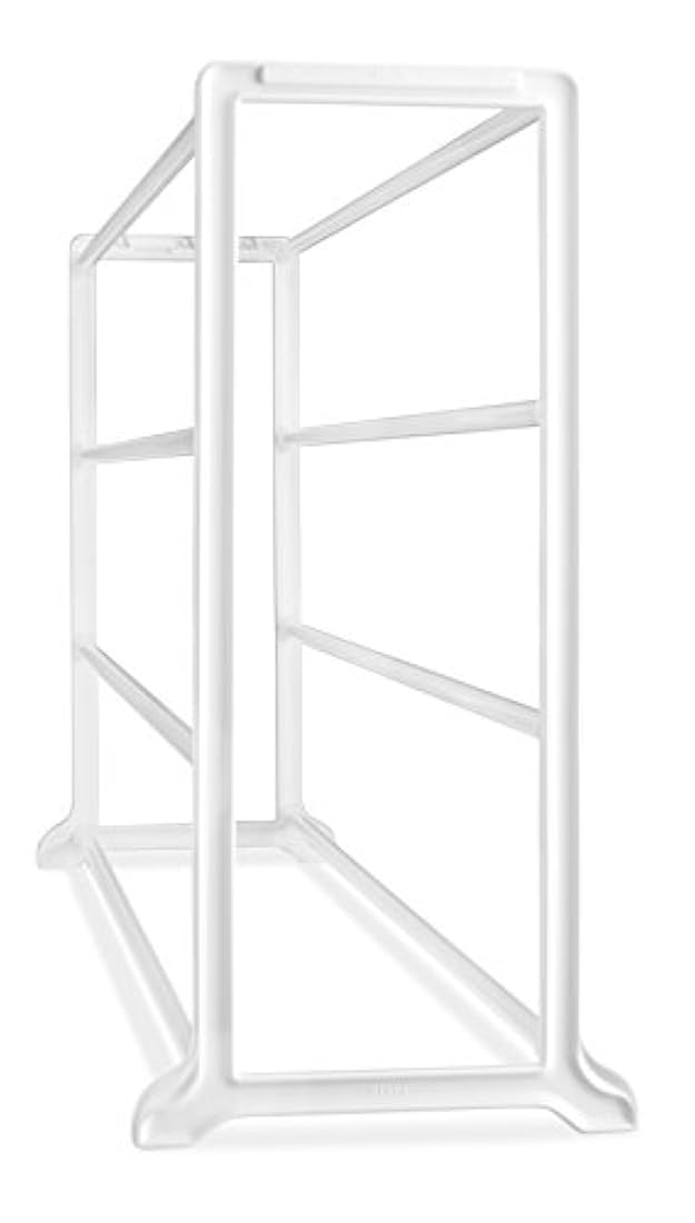 Soporte para 20 pares de zapatos color blanco