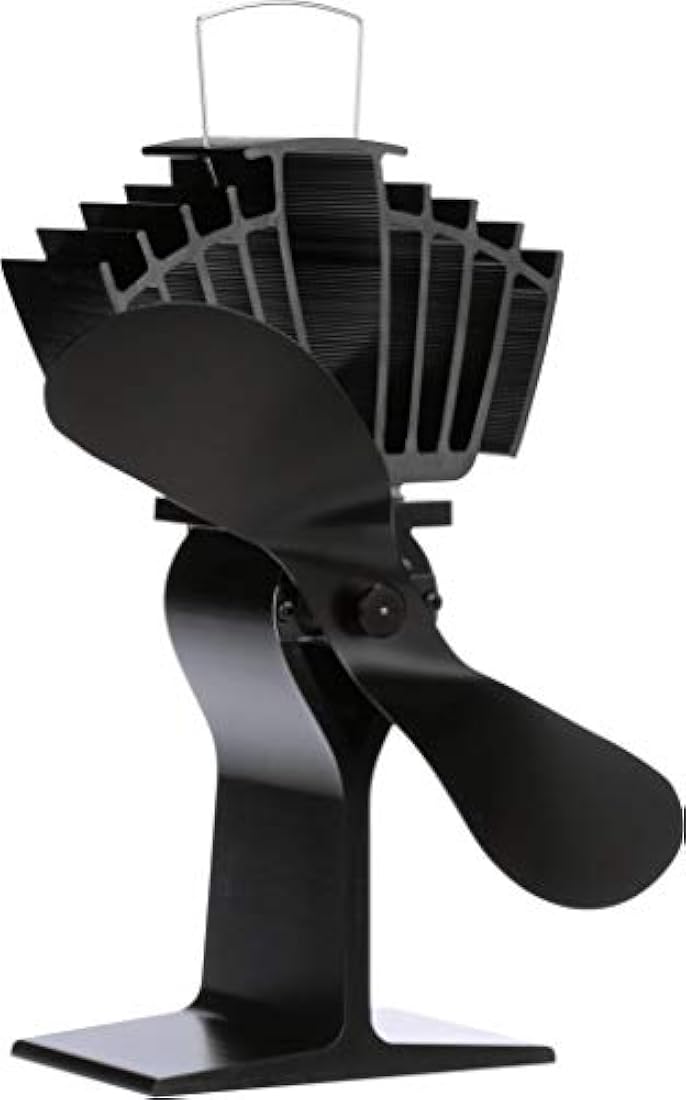 Ecofan AirMax Ventilador para horno a leña Negro