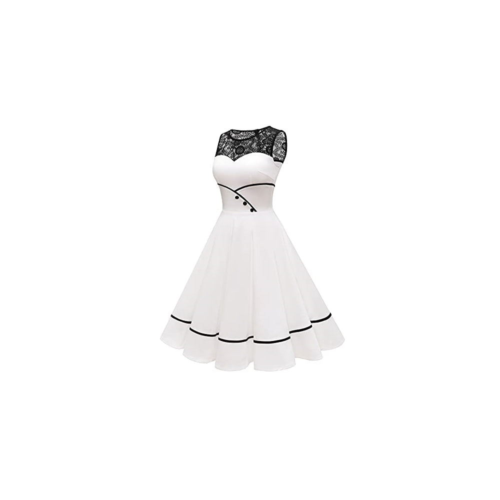 Disfraz Vestido estilo vintage de los años 50 talla XS