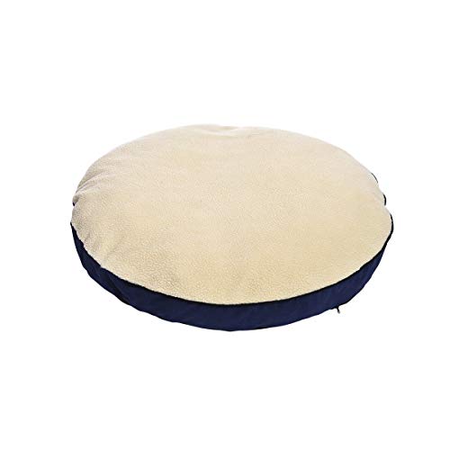 Cama de cueva para perros, Azul DF2018563B-M Amazon Basics