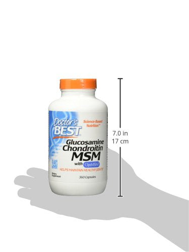 Doctor's Best Glucosamine Chondroitin MSM con OptiMSM