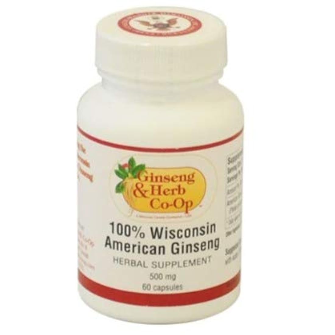 100% puro Wisconsin el Ginseng