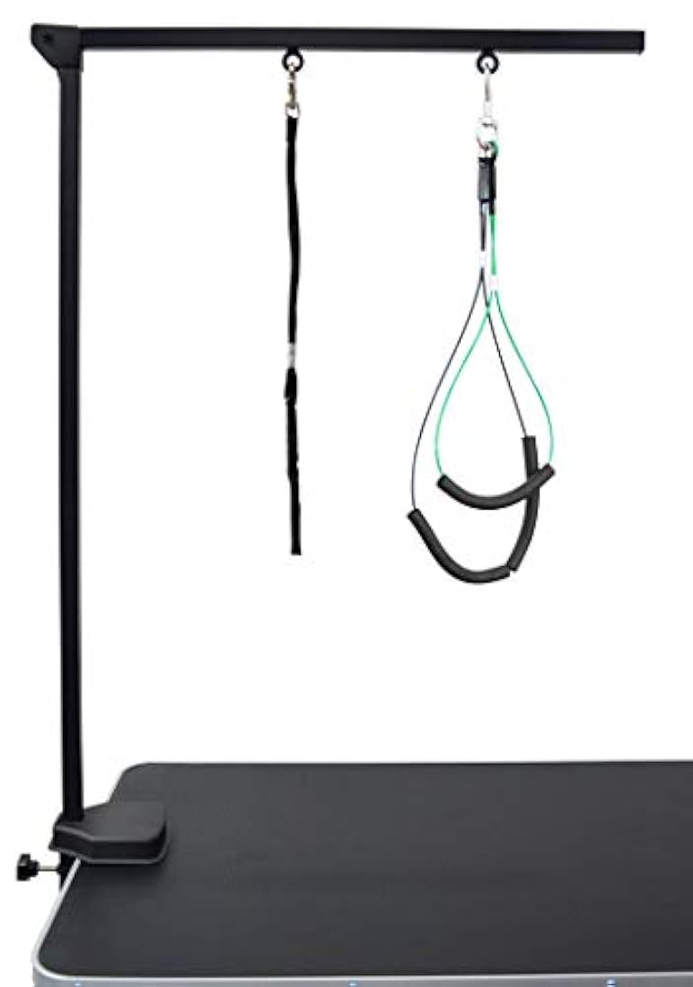 Brazo de aseo para mascotas con abrazadera