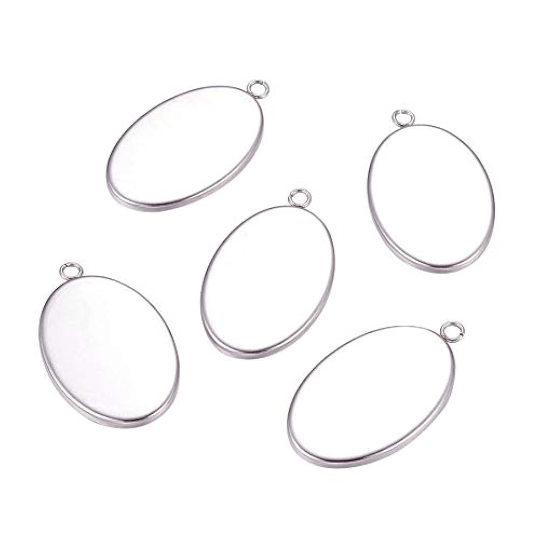 Dijes y Medallas - 10 piezas de acero inoxidable