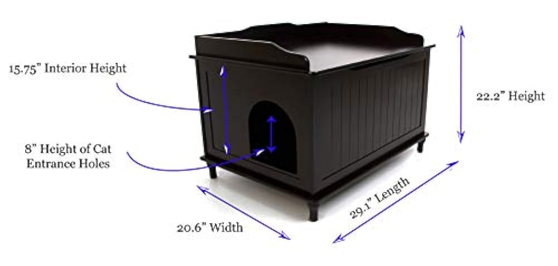 The Designer Catbox Litter Box Enclosure