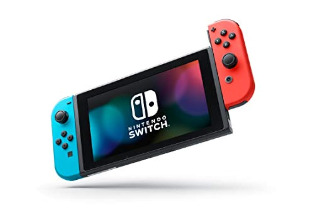 Consola Nintendo Switch color Azul neón y rojo
