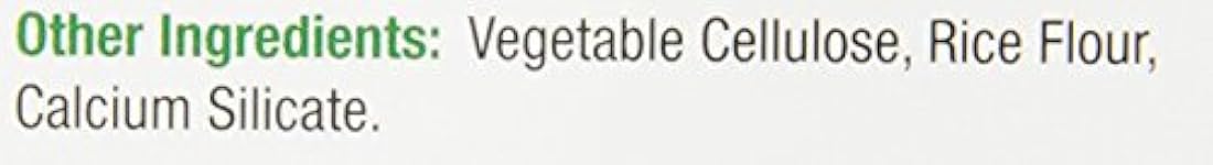 Cápsulas Vegetarianas, 1, 1