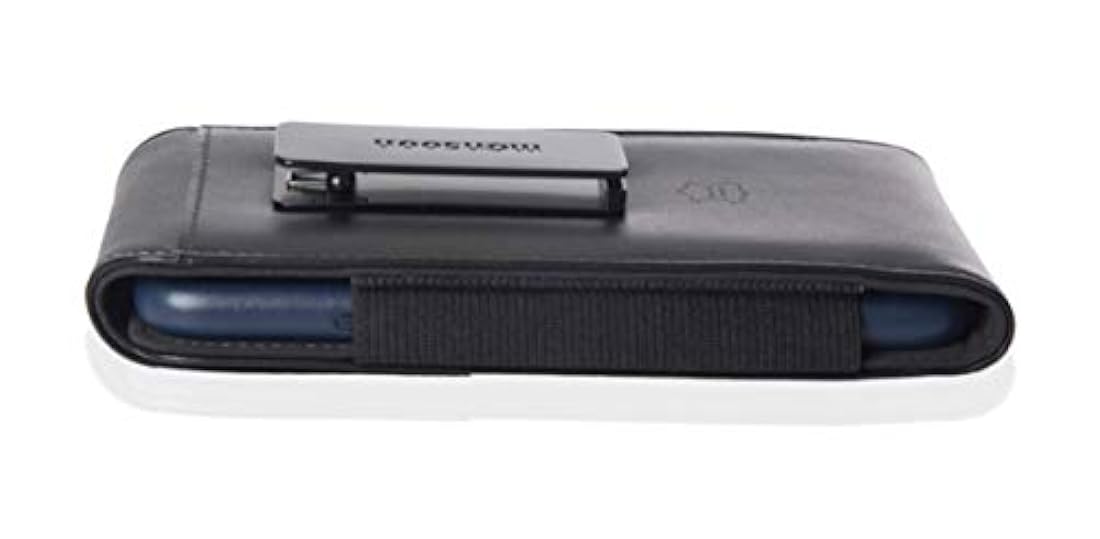 Monsoon Alpha - Funda de piel con clip para cinturón iPhone