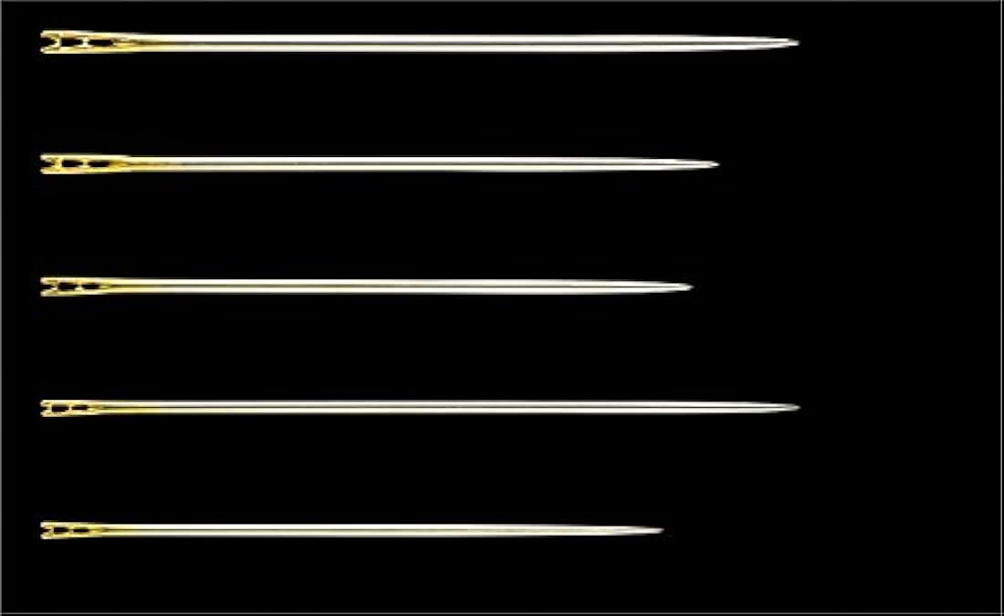 Clover Agujas autoenhebrables, surtidas, Acero, Plateado