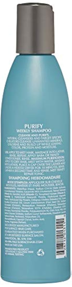 purificar semanal Champú Sulfato última intervensión limpieza profunda 8oz